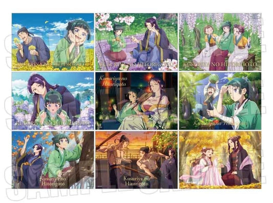 The Apothecary Diaries Trading Foil Bromide Part 2 Complete 9-Type Set