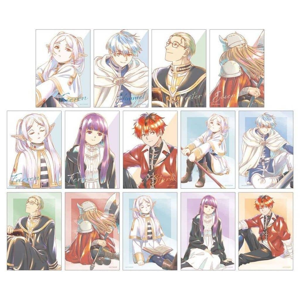 Frieren Ani-Art Aqua Label Bromide Complete Set of 14