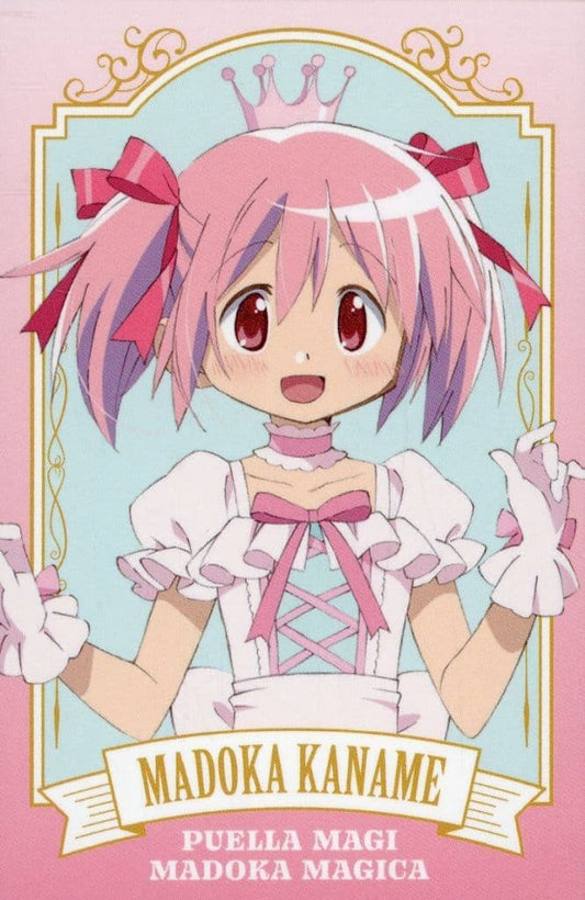Madoka Kaname Photo-Style Card - Puella Magi Madoka Magica Movie × Lawson Campaign Lawson Group Limited (Legs) - Approx. 85 x 55 mm - Pre-owned