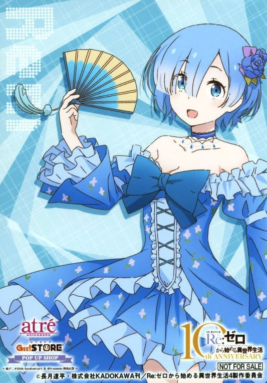 Rem Bromide Re:ZERO Pop-Up Shop Purchase Bonus