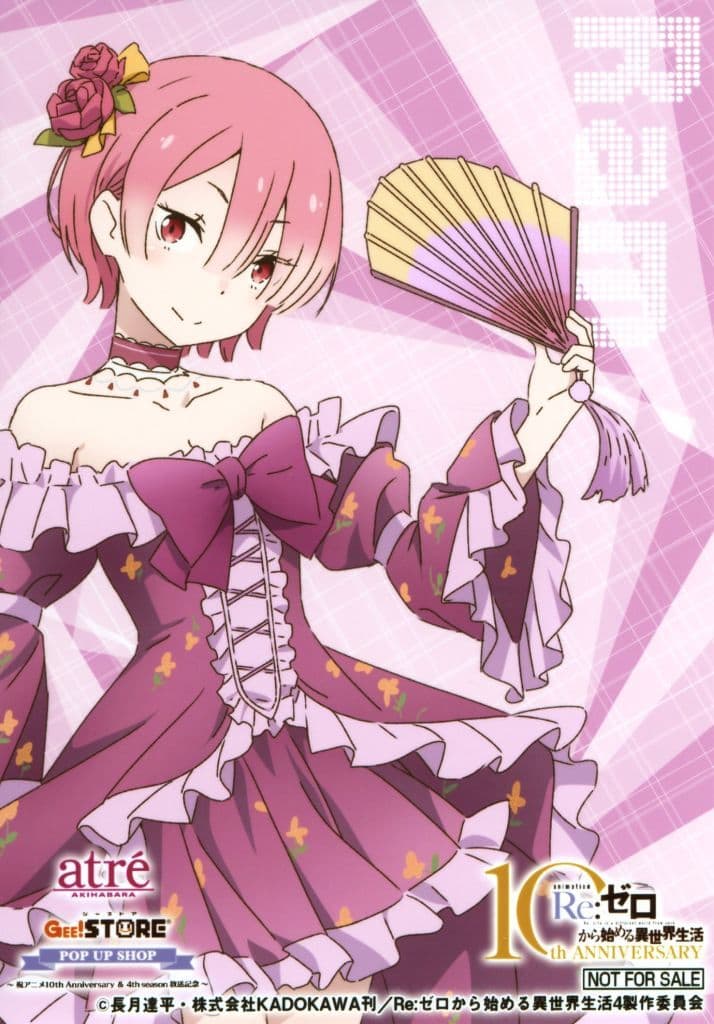Re:Zero Ram Bromide Photo Print – Atre Akihabara POP UP Bonus