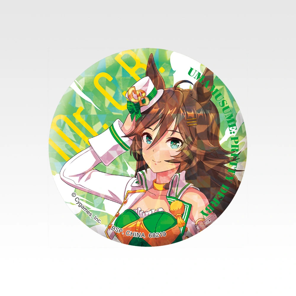 Umamusume Pretty Derby Hologram Can Badge Complete Set of 10 Ichiban Kuji 14th G Prize (Pre-order) - Bandai Spirits