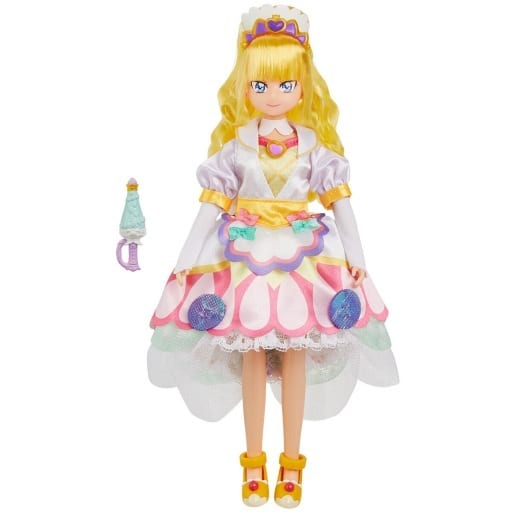 Cure Finale Doll - Delicious Party Pretty Cure Precure Style Length Approx. 24 cm Bandai (Pre-owned)