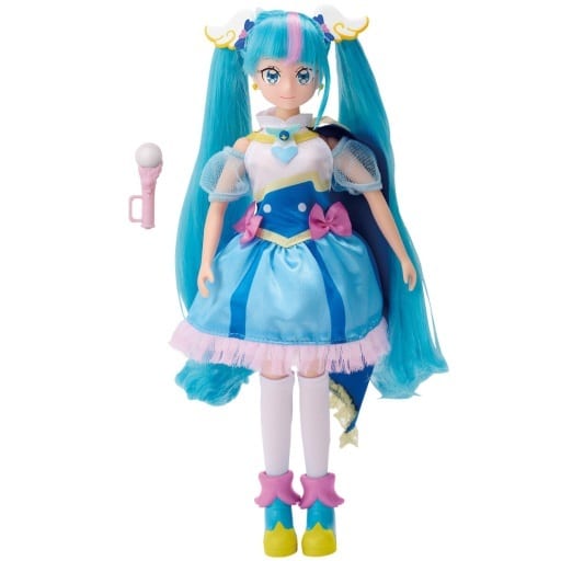 Cure Sky Precure Style Doll - Hirogaru Sky! Pretty Cure - Bandai Doll with Accessories, Height Approx. 240 mm