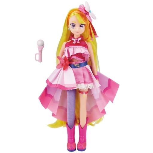Cure Butterfly Doll - Precure Style from Pretty Cure (Hirogaru Sky!) - Bandai Height Approx. 240 mm Doll (Pre-owned)