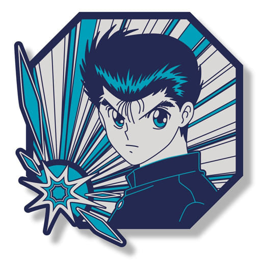 Yusuke Urameshi Yu Yu Hakusho Rubber Coaster by Union Creative, Approx. 80 mm
