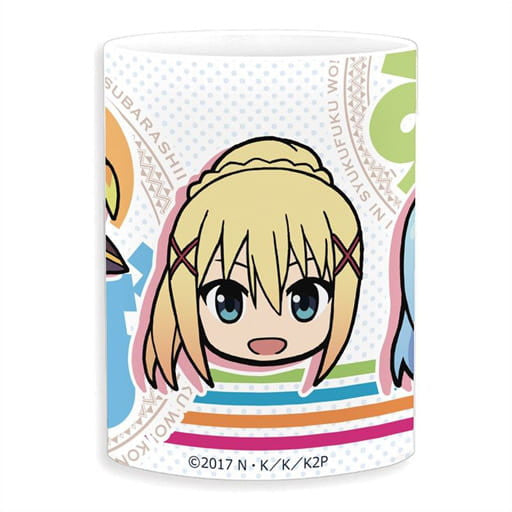 KonoSuba 2 Megumin, Darkness & Aqua Churu Character Mug