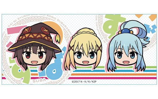 KonoSuba 2 Megumin, Darkness & Aqua Churu Character Mug
