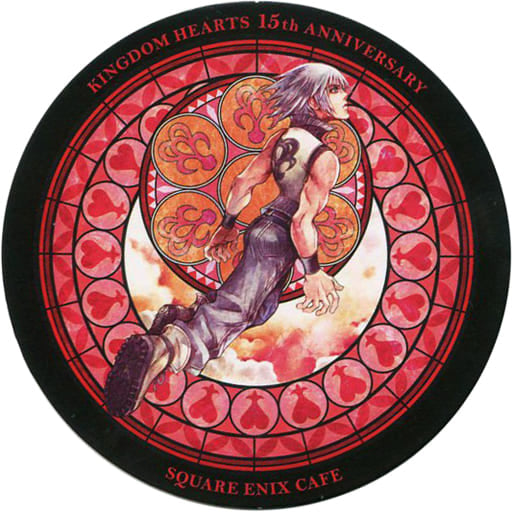 Riku Coaster Kingdom Hearts x SQUARE ENIX CAFE Drink Order Bonus