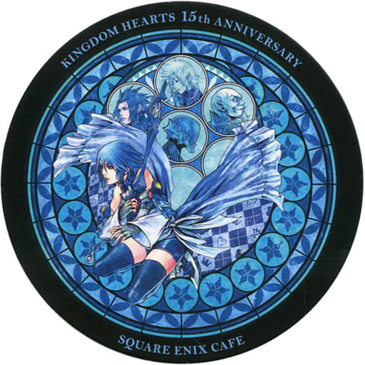 Aqua Coaster Kingdom Hearts × SQUARE ENIX CAFE Drink Order Bonus