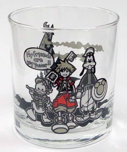 Kingdom Hearts Sora, Donald Duck & Goofy Glass - Ichiban Kuji F Prize