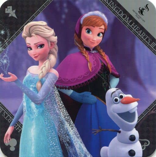 Frozen Original Coaster - Kingdom Hearts III x Square Enix Cafe Osaka