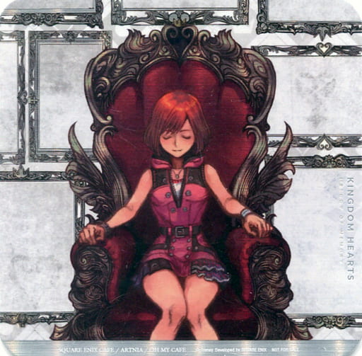 Kingdom Hearts Kairi Coaster Stamp Rally Bonus