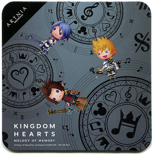 Kingdom Hearts Aqua Ventus Terra Mini Character Coaster
