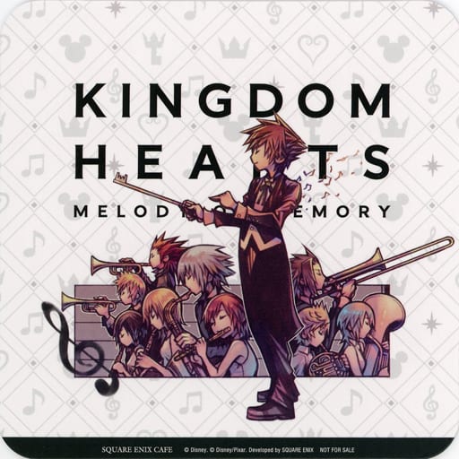 Kingdom Hearts Melody of Memory Cafe Limited Coaster