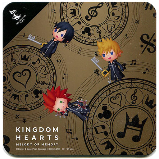 Kingdom Hearts Roxas, Xion & Axel Mini Character Coaster