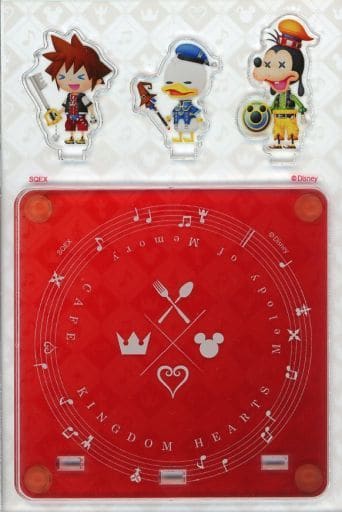 Kingdom Hearts Sora, Donald Duck & Goofy Acrylic Coaster