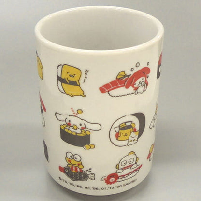 Sanrio Characters Yunomi Teacup “Sanrio Sushi”