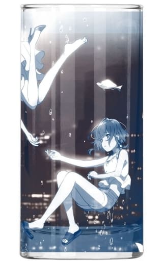 Kukuru & Fuuka (Aquarium) Glass - The Aquatope on White Sand