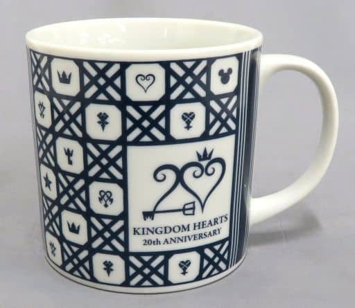 Kingdom Hearts 20th Anniversary Cafe Monogram Souvenir Mug