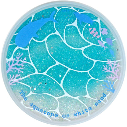 Kukuru Misakino Color Glass & Coaster Set A - The Aquatope on White Sand x P.A. Works Collab