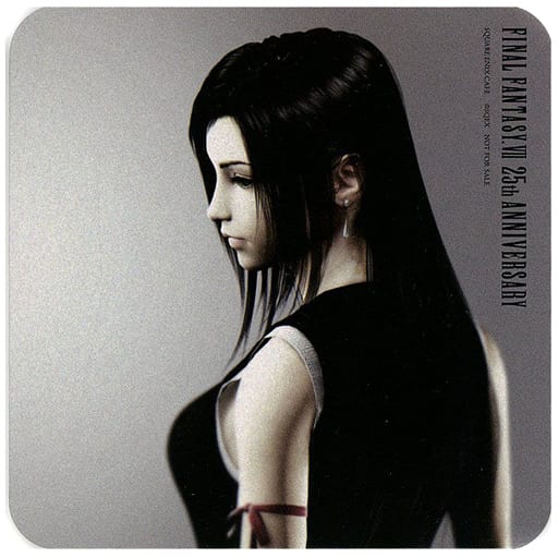 Tifa Lockhart FINAL FANTASY VII 25th Anniversary Cafe Coaster