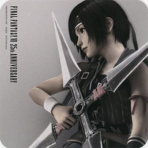Yuffie Kisaragi Final Fantasy VII 25th Anniversary Cafe Coaster