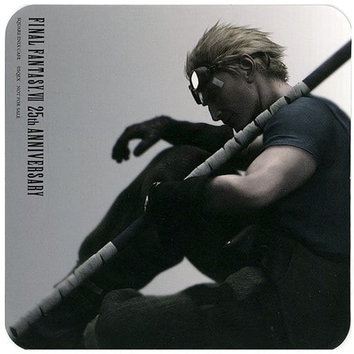 Cid Highwind Coaster FINAL FANTASY VII 25th ANNIVERSARY CAFE