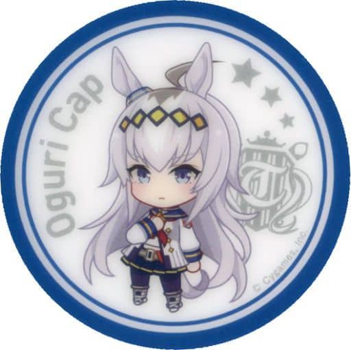 Oguri Cap Coaster - Seven-Eleven × Umamusume Pretty Derby 2nd Anniversary Country Ma'am Vanilla Campaign Coaster (90mm) - Seven-Eleven Brand