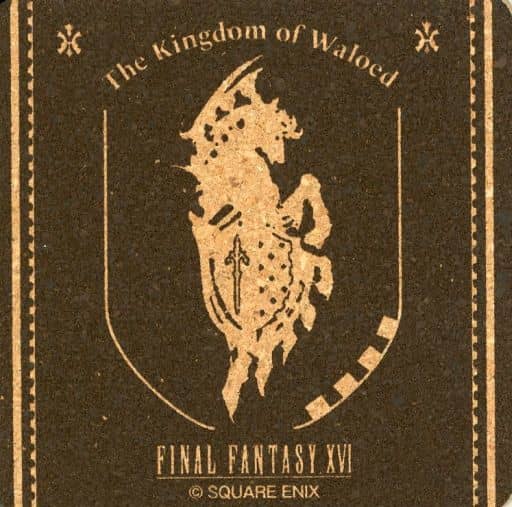 Final Fantasy XVI Waloed Kingdom Emblem Cork Coaster