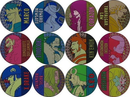 One Piece: EX The Demon-Hosted Ones Vol. 2 G Prize Rubber Coaster Complete Set of 12 by BANDAI SPIRITS