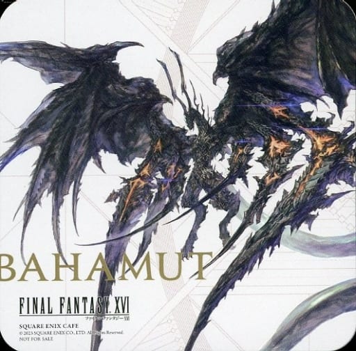 Final Fantasy XVI Bahamut Original Coaster Approx. 9 x 9 cm