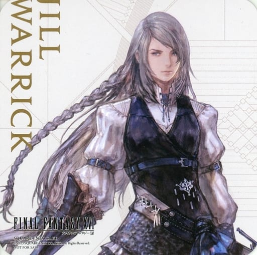 Jill Warrick Original Coaster - Final Fantasy XVI x Square Enix Cafe