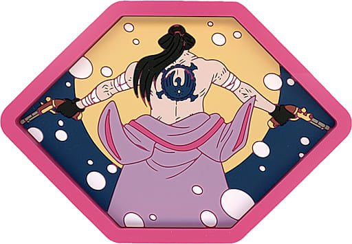 Izo Rubber Tray E Prize from ONE PIECE Ichiban Kuji EX Loyalty to the Thunder - Bandai Spirits, 9 cm