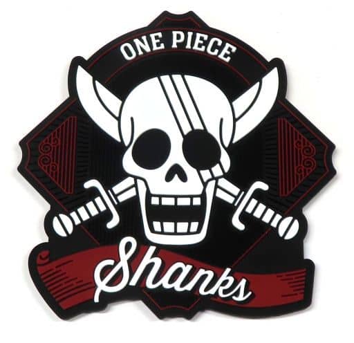 Shanks Pirate Mark Rubber Coaster Assortment Prize I Ichiban Kuji One Piece New Four Emperors by BANDAI SPIRITS