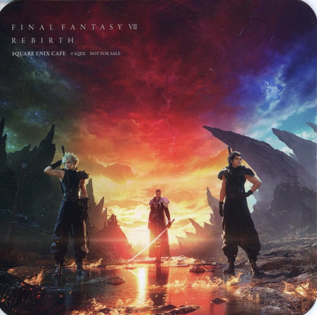 Cloud, Sephiroth & Zack Original Coaster - FFVII Rebirth