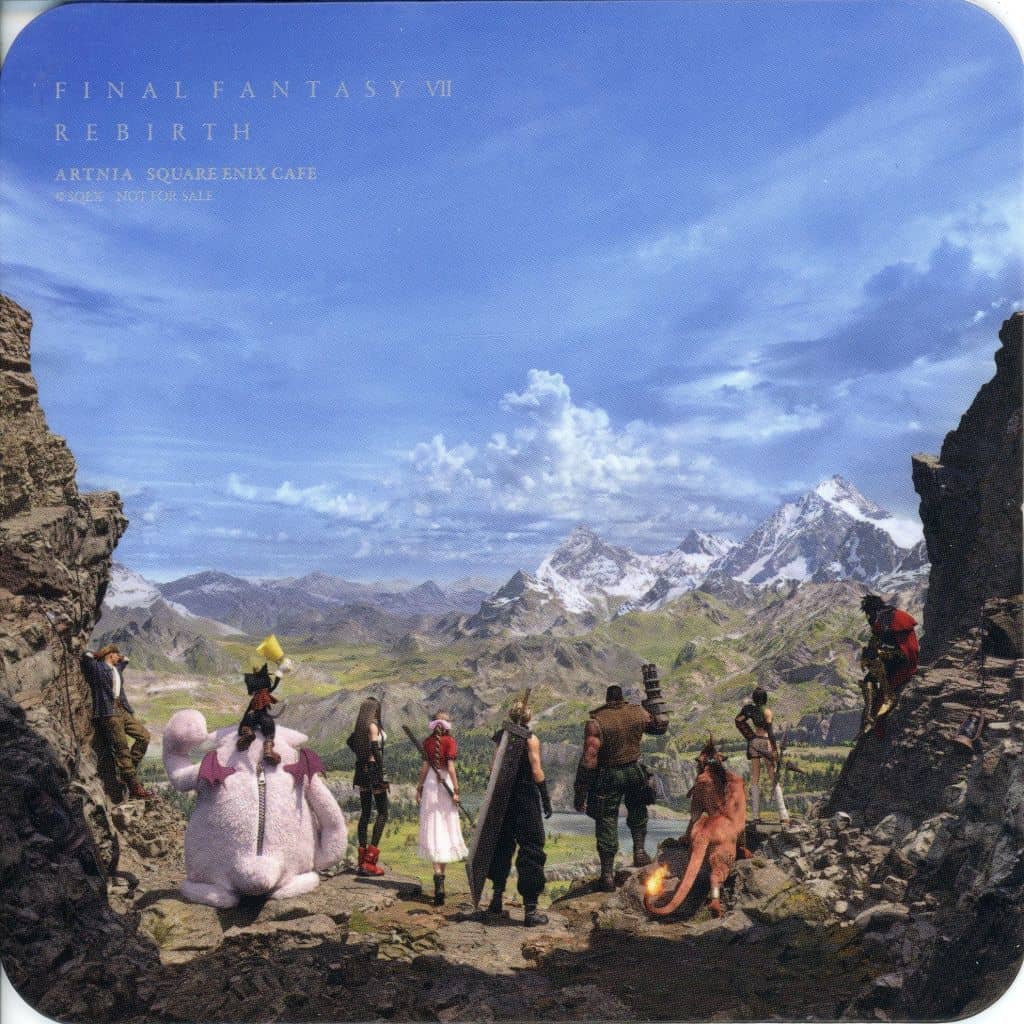 FINAL FANTASY VII REBIRTH Cafe Original Coaster
