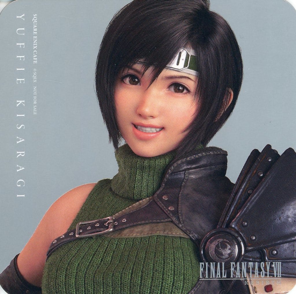Yuffie Kisaragi Final Fantasy VII Rebirth Cafe Coaster