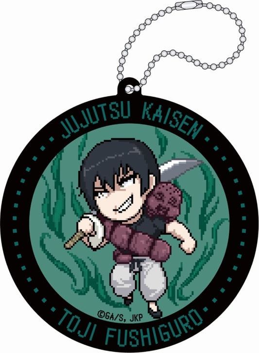 Toji Fushiguro Rubber Coaster Pixel Art - Jujutsu Kaisen Season 2: Hidden Inventory / Premature Death (Movic, Approx. 9 cm)