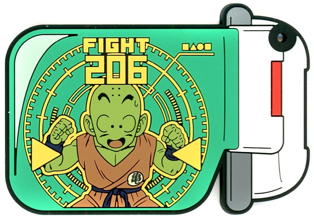Krillin Rubber Coaster - Ichiban Kuji Dragon Ball VS Omnibus Amazing H Prize, BANDAI SPIRITS, Approx. 95 mm