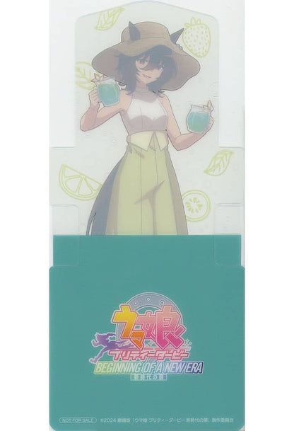 Agnes Tachyon Standee Coaster Vacation Ver. Collab Bonus Umamusume Pretty Derby New Era Film