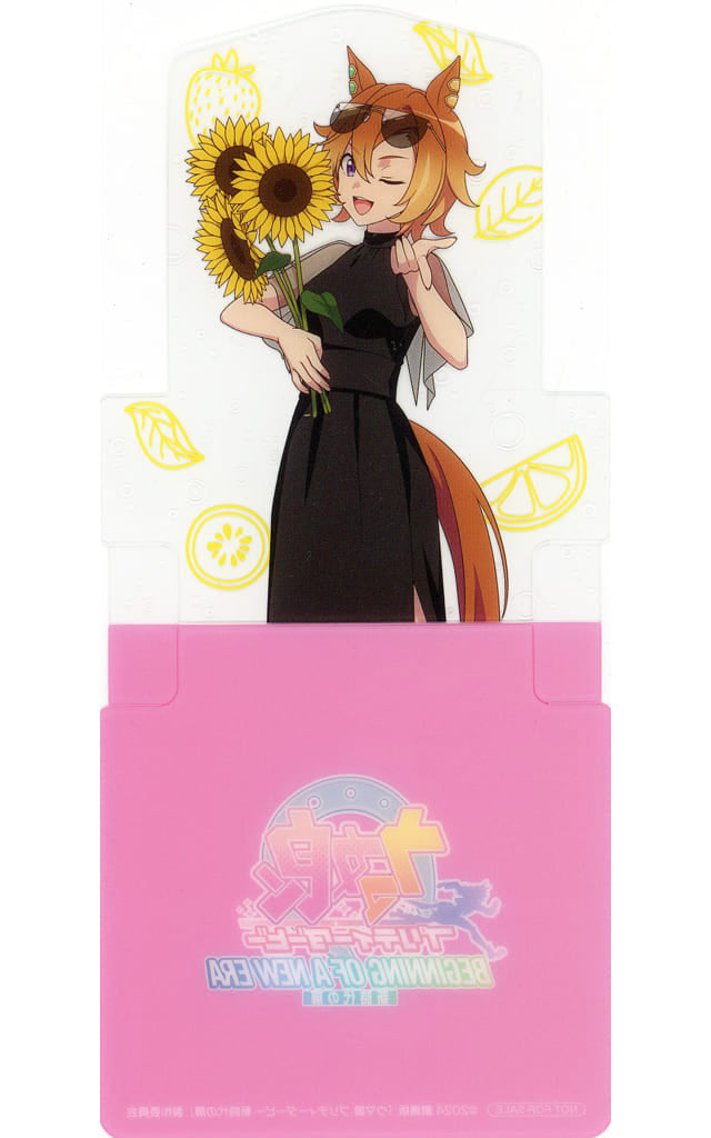 T.M. Opera O Standy Coaster - Umamusume Pretty Derby Vacation ver. (Chugai Grace Cafe Collaboration Promo)