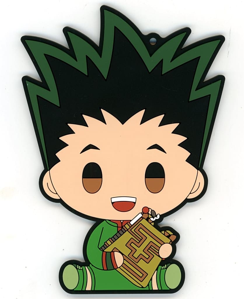 Gon Freecss PUNYBEANS Rubber Coaster - Hunter x Hunter: Revenge of Scarlet Ichiban Kuji F Prize, BANDAI SPIRITS
