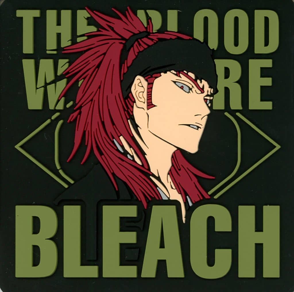 Renji Abarai Rubber Coaster from BLEACH: Thousand-Year Blood War F Prize by BANDAI SPIRITS, Length Approx. 9 cm