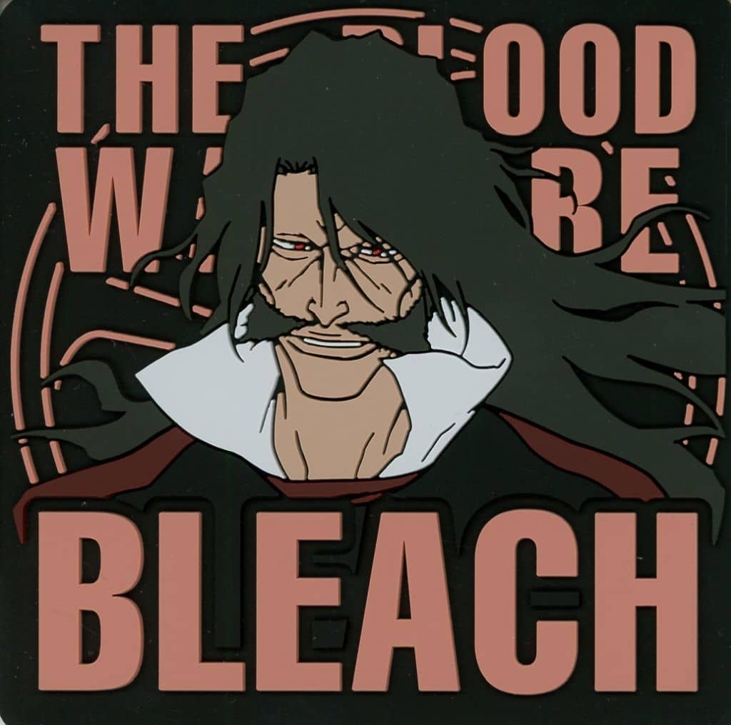 Yhwach Rubber Coaster F Prize from BLEACH: Thousand-Year Blood War OP.2 by BANDAI SPIRITS, Length Approx. 9 cm