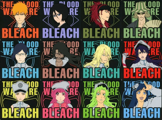 BLEACH: Thousand-Year Blood War Ichigo, Rukia and More Rubber Coaster 12-Piece Complete Set, F Prize by BANDAI SPIRITS