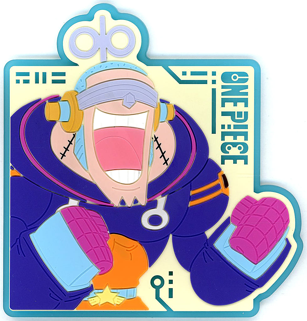 Franky Rubber Coaster J Prize Ichiban Kuji One Piece: Egghead Arc BANDAI SPIRITS Official Merchandise
