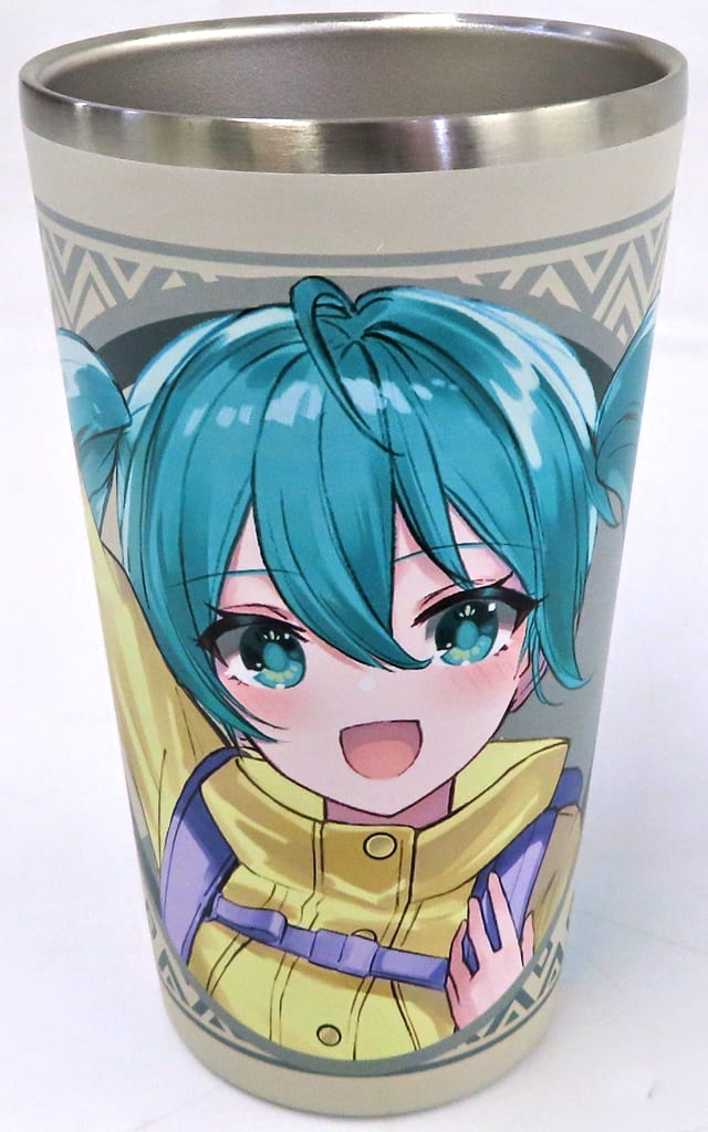 Hatsune Miku Full-Color Stainless Tumbler - Holiday Memories C (Tall 14cm) Banpresto Amusement Prize