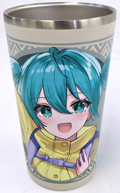 Hatsune Miku Full-Color Stainless Tumbler - Holiday Memories C (Tall 14cm) Banpresto Amusement Prize