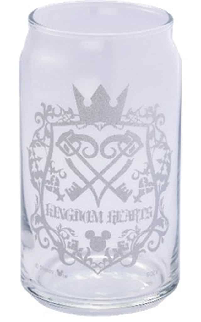 Emblem Can-Shaped Glass - Kingdom Hearts - Pre-owned, Approx. 65 mm